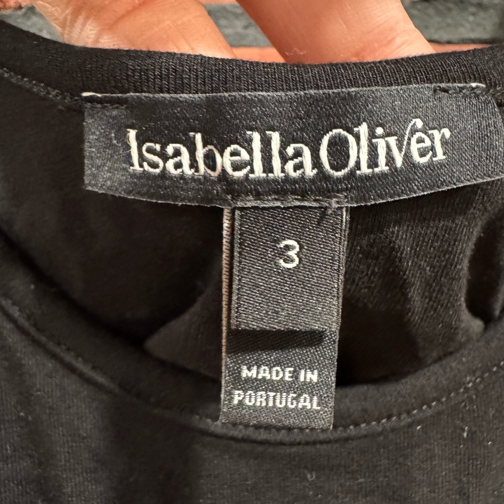 Isabella Oliver Black Sleeveless Dress - Picture 8 of 10